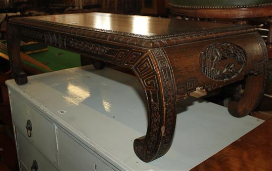 Oriental low coffee table